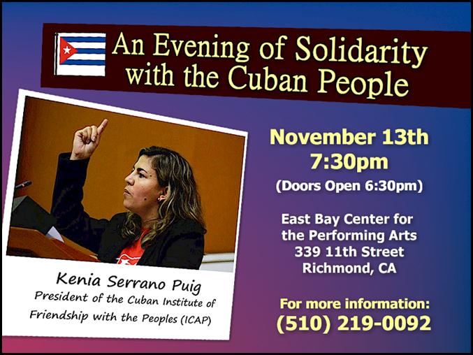 1113-An evening of solidarity with the Cuban People 3