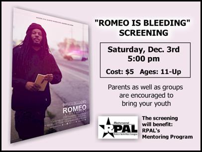 1203-RichmondPAL-Romeo Is Bleeding Screening 1