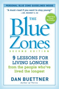 Blue Zones Book by Dan Buettner - 9 Lessons for Living Longer