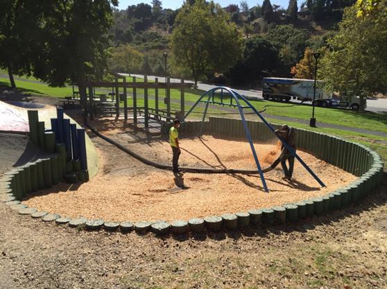 Playground fibar install Lamoine Park