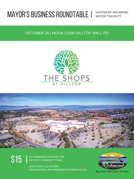 Business Roundtable October 26 The Shops at Hilltop