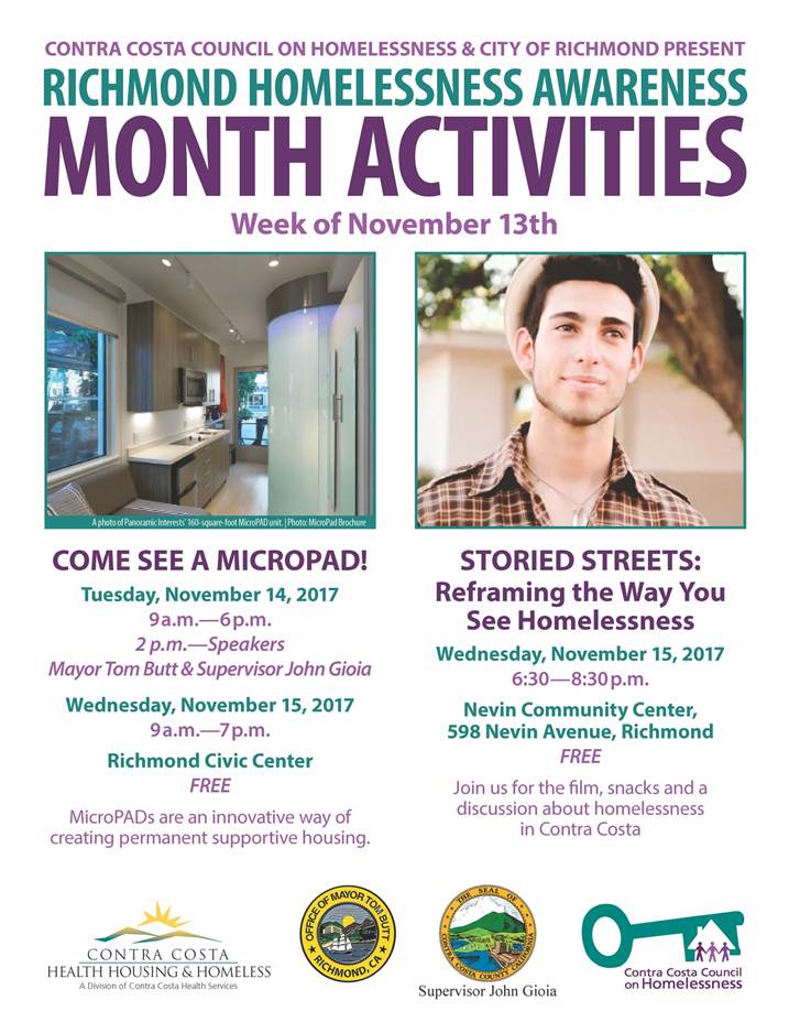 Homelessness Awareness events in Richmond 