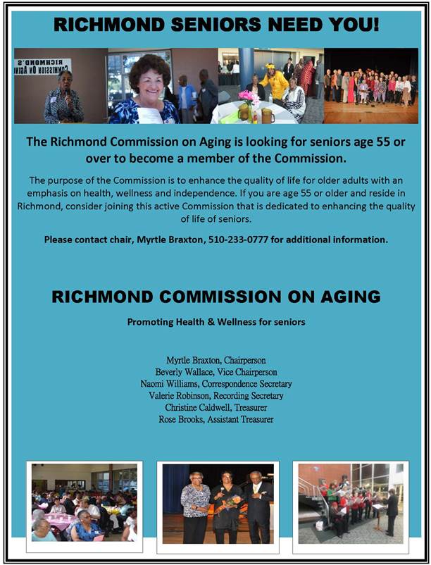 Richmond Seniors Need You