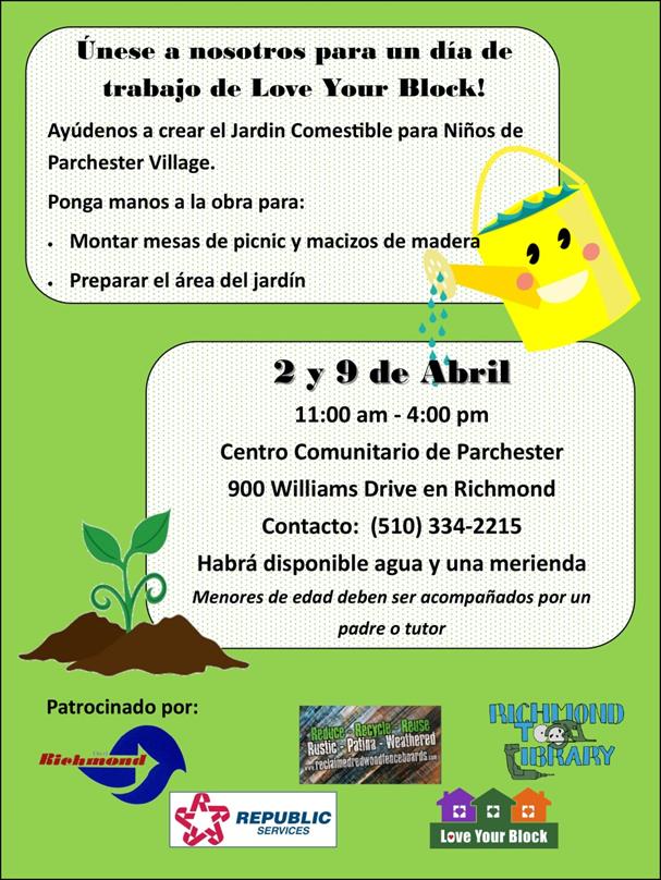 PV Garden Flyer (Spanish)