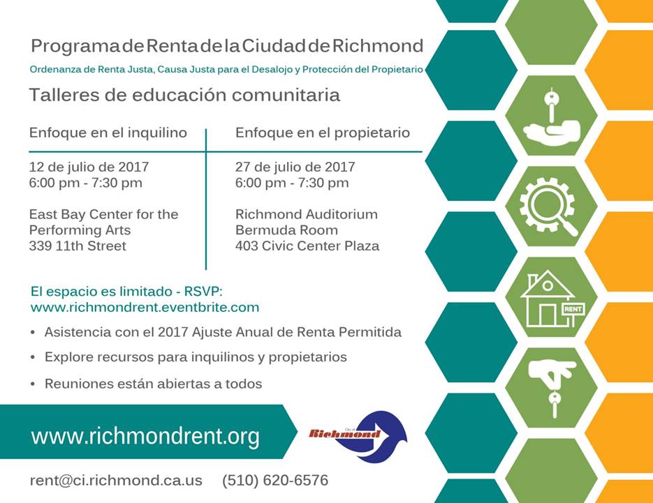 Rent Workshop July 2017 Spanish