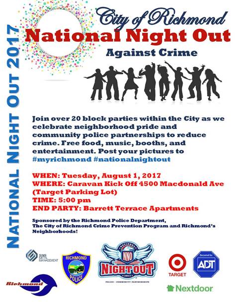 National Night Out - August 1, 2017 