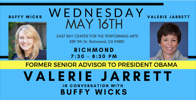 Valerie Jarrett, former Senior Advisor to President Obama in Richmond May 16