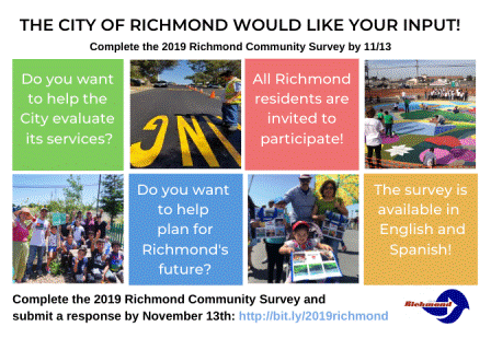 Last Chance to Participate in Richmond Community Survey
