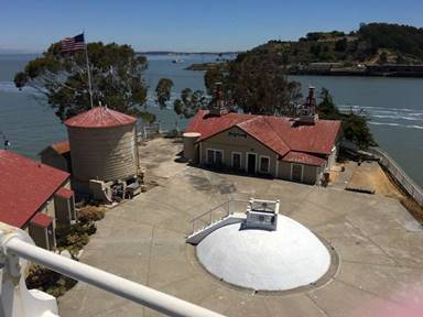 In 1980, a group of preservationists won permission to renovate the lighthouse and take over its maintenance. The inn now pays for the upkeep of the lighthouse and other structures.  Photo: Annie Vainshtein/SFGATE