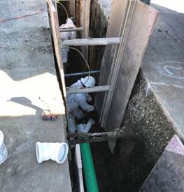 Forde connecting another lateral to pipe