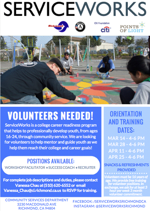 ServiceWorks Volunteer