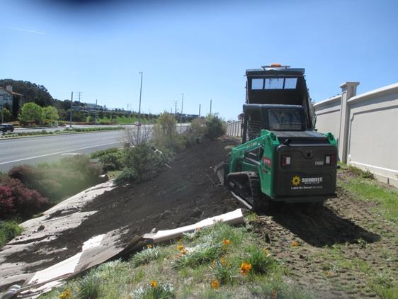 Country Club Vista Landscaping Project 3-28-17