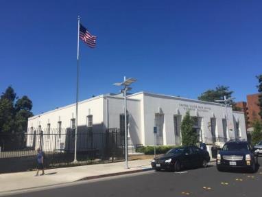 The Art Deco-style Richmond Main Post office was built in 1938 under the New Deal. (Tom Lochner)