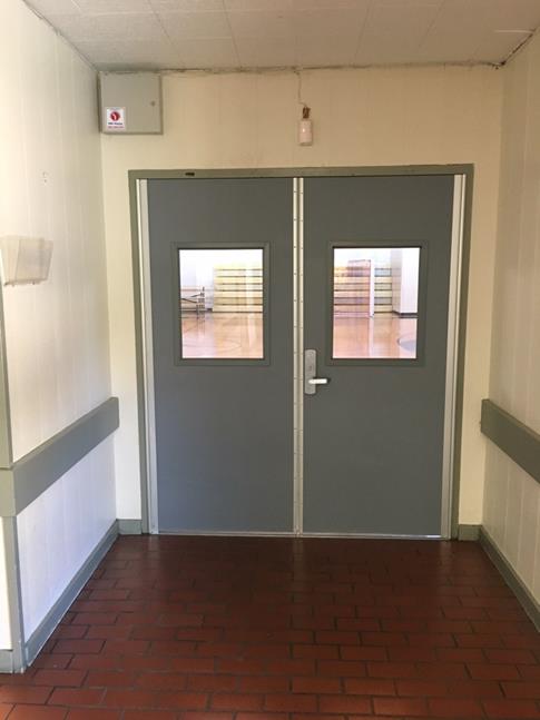BTA - replace gym door