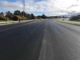 Parkway paving NE prior to causeway 3