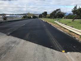 Parkway SW prior to causeway 3